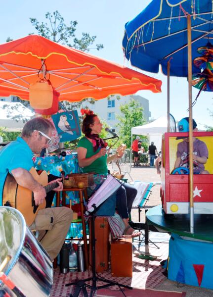 Le manège à pédales de Par Ici l'Escampette