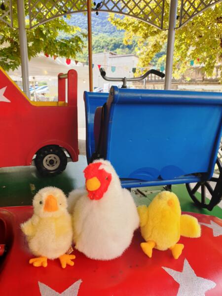 Par ici l'Escampette Manège à pédales